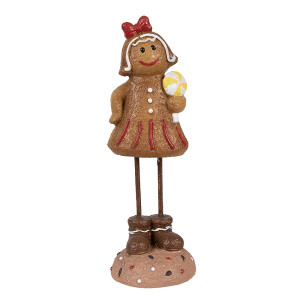 Figurina Turta Dulce Fetita polirasina multicolora 7x7x18 cm