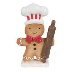 Figurina Turta Dulce polirasina multicolora 11x4x18 cm