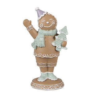 Figurina Turta Dulce polirasina multicolora 9x5x16 cm