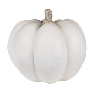 Dovleac decorativ polirasina gri 31x27 cm
