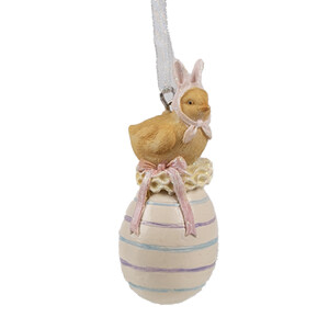 Decoratiune Paste polirasina multicolora 3x3x7 cm