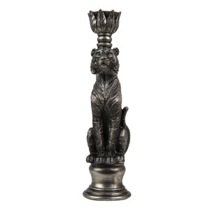 Sfesnic polirasina argintie Tigru 8x7x25 cm