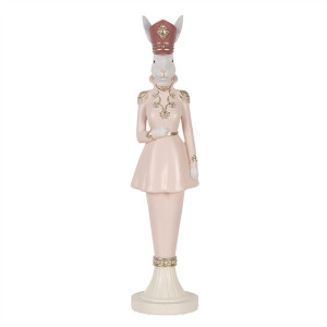 Figurina Iepuras Paste polirasina multicolora 11x11x44 cm