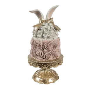 Decoratiune Paste polirasina multicolora Ø 17x35 cm