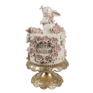 Decoratiune Paste polirasina multicolora Ø 18x32 cm