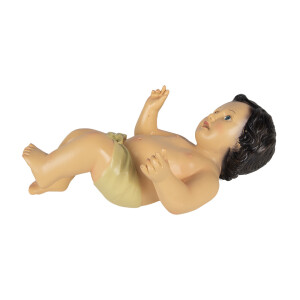 Figurina Pruncul Isus polirasina multicolora 17x12x30 cm