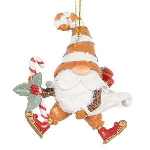 Set 4 ornamente brad Craciun Inghetata polirasina 8x4x10 cm
