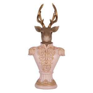 Figurina Ren polirasina roz maro auriu 16x14x36 cm