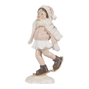 Figurina Fetita polirasina multicolora 4x3x10 cm