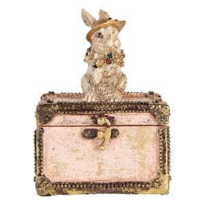 Decoratiune Paste polirasina multicolora 12x8x16 cm