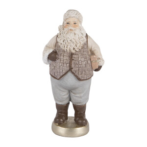 Figurina Mos Craciun polirasina 8x6x15 cm