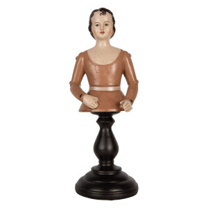 Figurina Femeie polirasina multicolora 16x15x40 cm