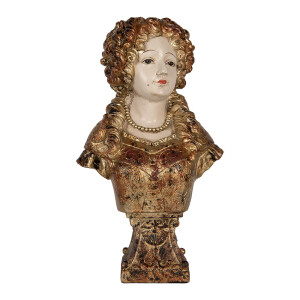 Figurina Femeie polirasina multicolora 18x12x30 cm