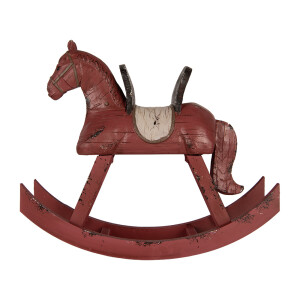 Figurina Craciun Calut polirasina multicolora 39x12x33 cm