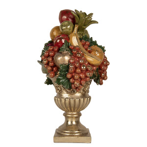 Decoratiune polirasina multocolora Fructe 25x24x44 cm