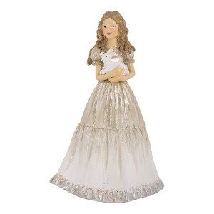 Figurina Fetita polirasina multicolora 14x11x22 cm