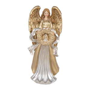 Figurina Inger polirasina aurie 16x13x35 cm