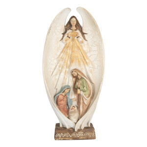 Figurina Nasterea Domnului polirasina multicolora 19x10x40 cm