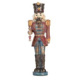 Figurina Spargatorul de Nuci polirasina multicolora 7x6x21 cm