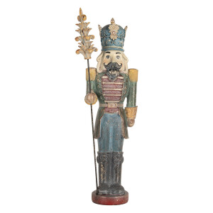 Figurina Spargatorul de Nuci polirasina multicolora 13x13x38 cm