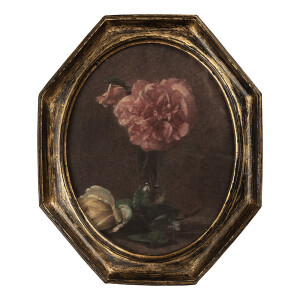 Tablou polirasina multicolora Flowers 25x3x30 cm
