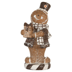 Figurina Turta Dulce polirasina multicolora 9x8x20 cm
