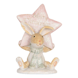 Figurina Craciun polirasina multicolora 8x5x11 cm