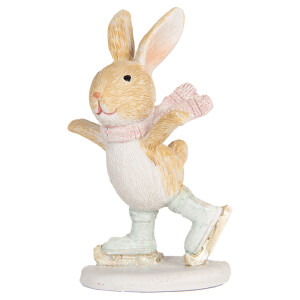 Figurina Craciun polirasina multicolora 6x5x10 cm