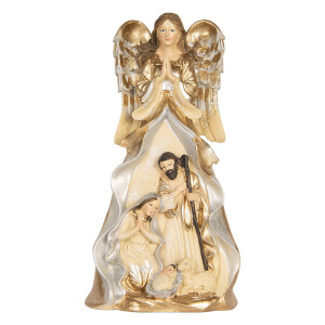 Figurina Nasterea Domnului polirasina multicolora 16x13x31 cm
