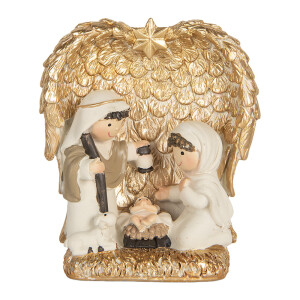 Figurina Nasterea Domnului polirasina 12x6x13 cm