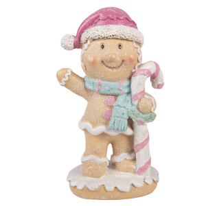 Figurina Turta Dulce polirasina multicolora 9x6x16 cm