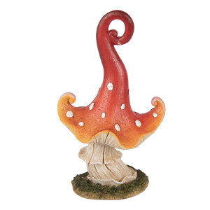 Ciupercuta decorativa polirasina multicolora 10x6x17 cm