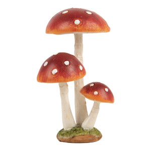 Ciupercute decorative polirasina multicolora 3x3x7 cm