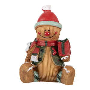 Figurina Turta Dulce polirasina multicolora II 7x5x9 cm
