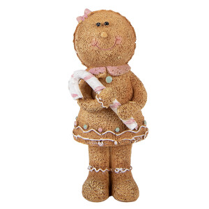 Figurina Turta Dulce polirasina multicolora  8x7x16 cm