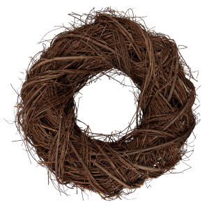 Coronita ratan maro Ø 40x11 cm