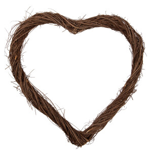 Coronita maro ratan Inimioara 50x50x5 cm