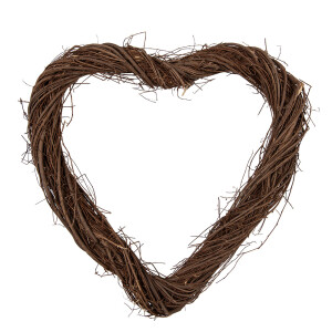 Coronita maro ratan Inimioara 40x40x4 cm