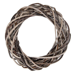 Coronita ratan maro decorativa Ø 10x2 cm 