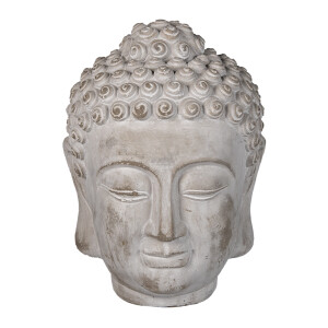 Figurina Buddha piatra gri 17x17x24 cm