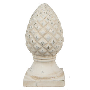 Decoratiune Con piatra bej 14x28 cm