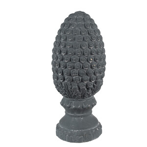 Decoratiune Con piatra gri 13x31 cm