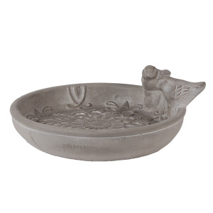 Hranitoare pasari piatra gri 25x24x9 cm