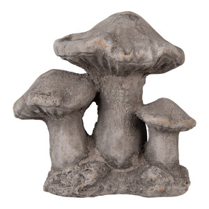 Ciupercute decorative piatra gri 16x12x15 cm