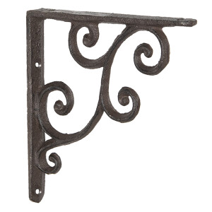 Suport polita fier maro 2x14x14 cm