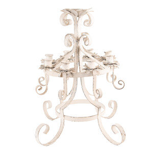 Sfesnic fier bej antichizat 41x43 cm