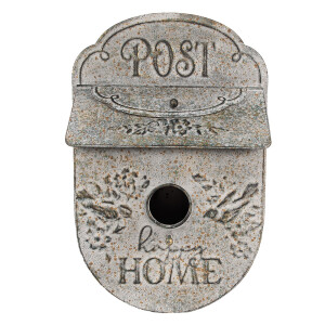 Cutie Postala metal gri antichizat 27x11x41 cm