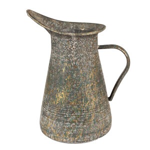 Carafa decorativa metal multicolor 21x15x25 cm