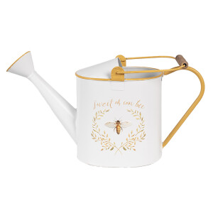 Stropitoare decorativa metal alb auriu 39x13x21 cm