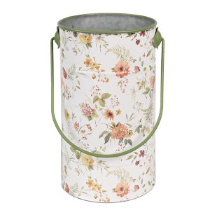 Vaza flori metal multicolor 19x27 cm